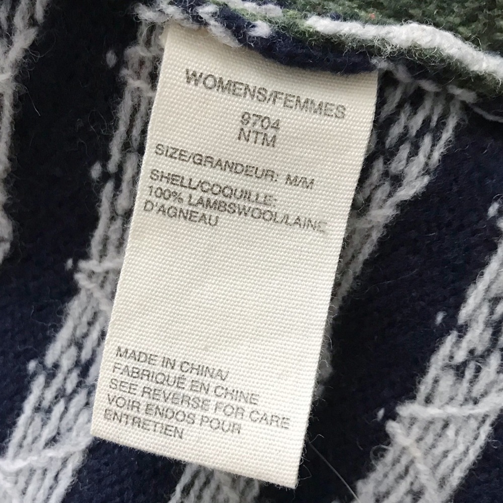 Cozy WOOLRICH Winter Mountain Cabin Wool Cardigan - Picture 9 of 10